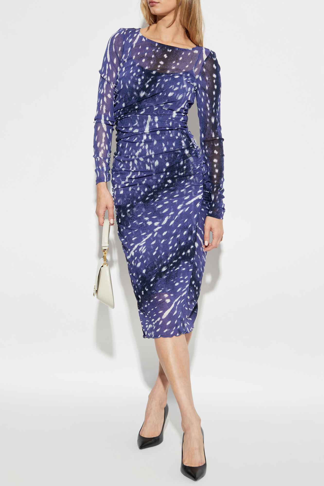 Diane store Von Furstenberg Lillian Dress 12 Cosmic Cobalt NWT! Style No. D914801S15